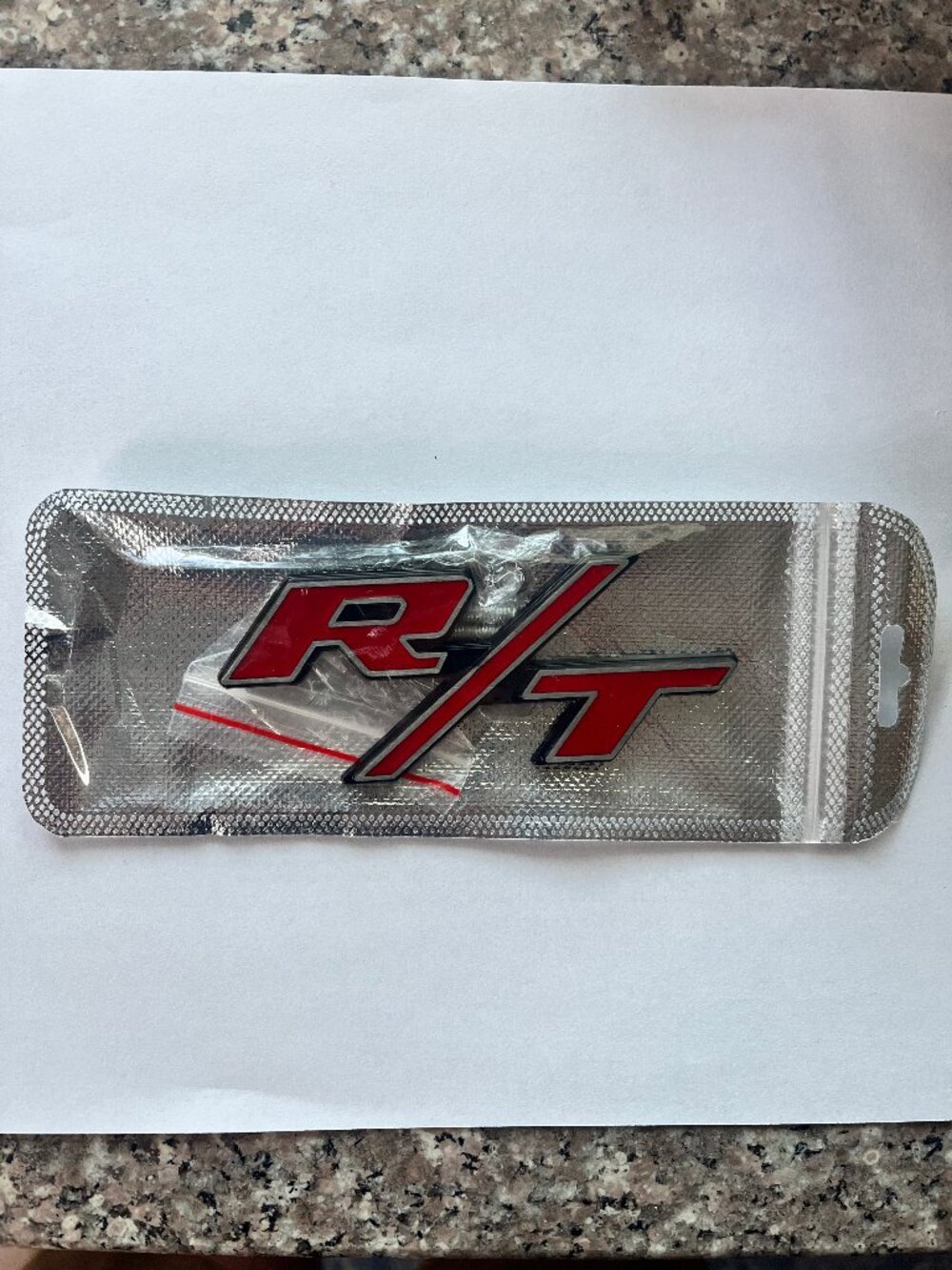 (New) Dodge Charger challenger R/T Heritage Emblem Fender Spoiler Door Badge.